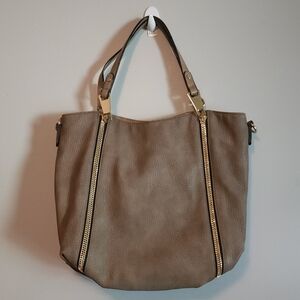 Urban Expressions gray Hobo shoulder bag